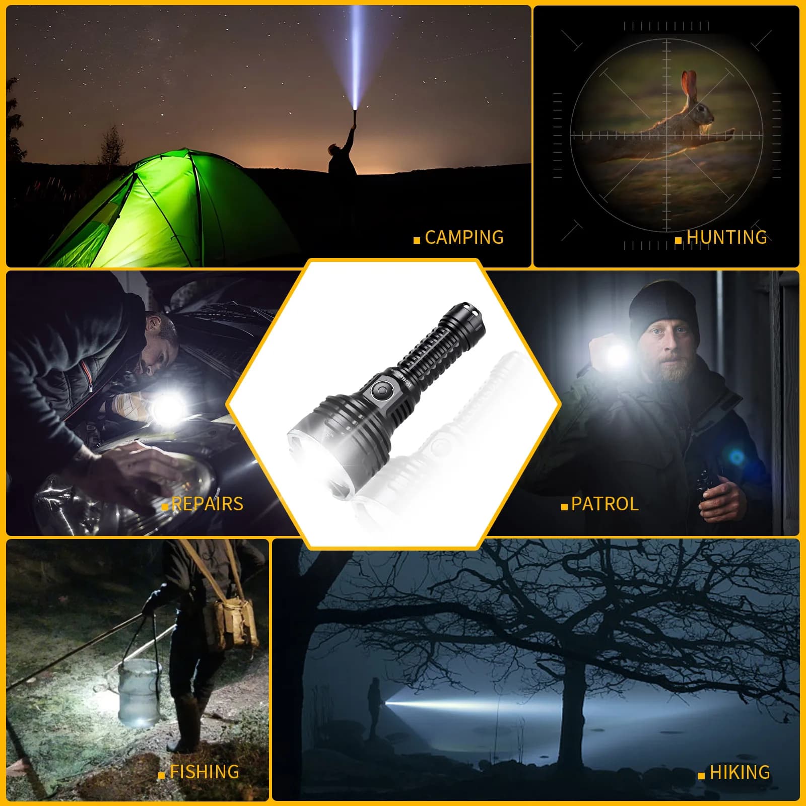 Wurkkos TS30S Pro 21700 lampe de poche tactique Rechargeable LED USB-C 6000Lm torche MAX 1086M lunet