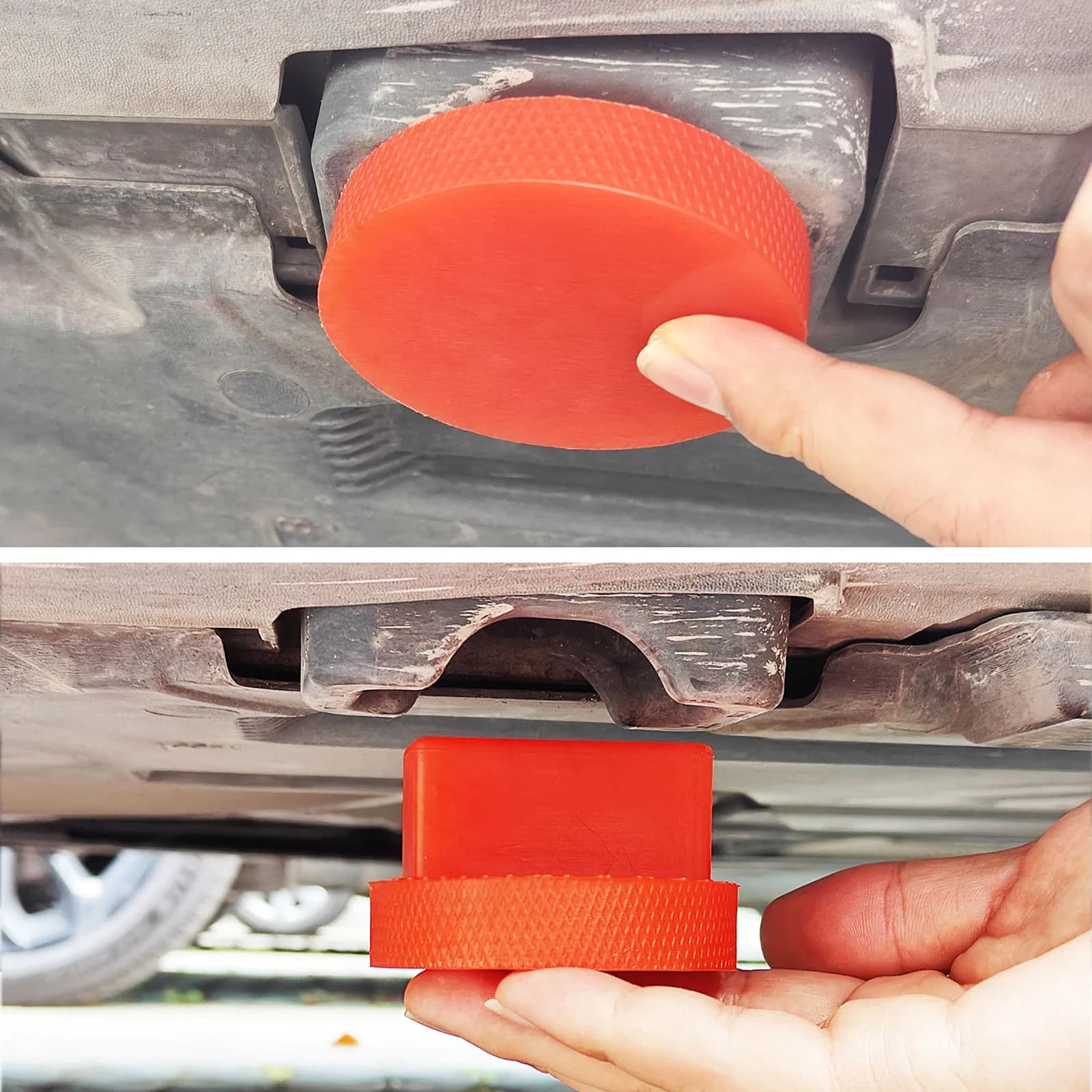 Coussinet de cric en caoutchouc pour voiture, protection de cadre pour Mercedes classe A B C E GLA C
