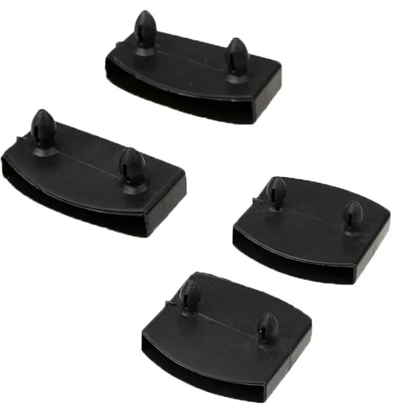 Embouts en plastique, 10 pièces, supports à lattes latérales et centrales, connecteur, accessoires d
