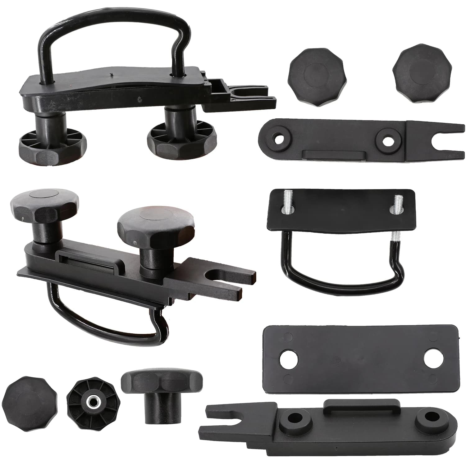 Pinces à boulons en U universelles pour voiture, 4 pièces, boîte de toit, Kit de montage de Van de v