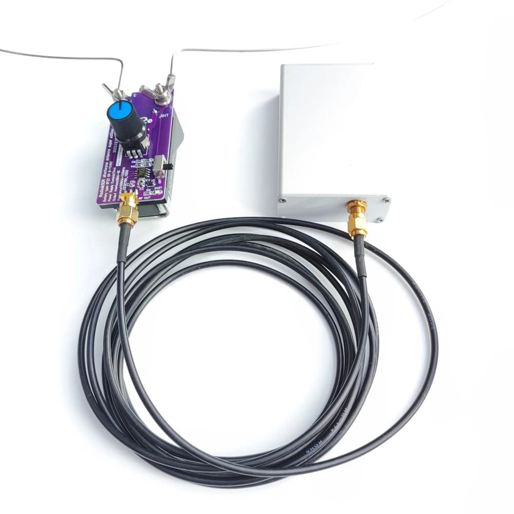 Antenne de remplacement magnétique active à faible bruit, à gain réglable, HA SDR, ondes courtes, ra