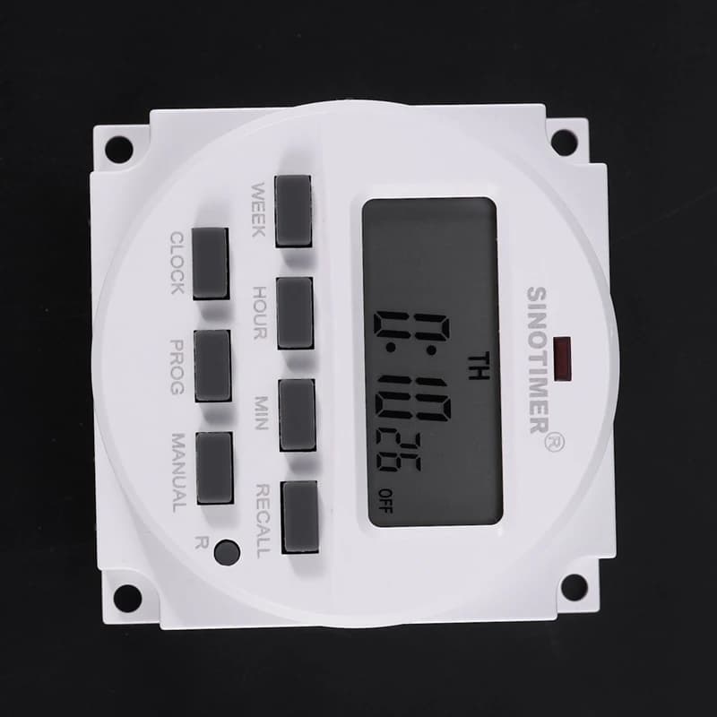 Sintimer – interrupteur numérique avec minuterie Programmable, tension de sortie Tm618h-2 V, 220V Ac