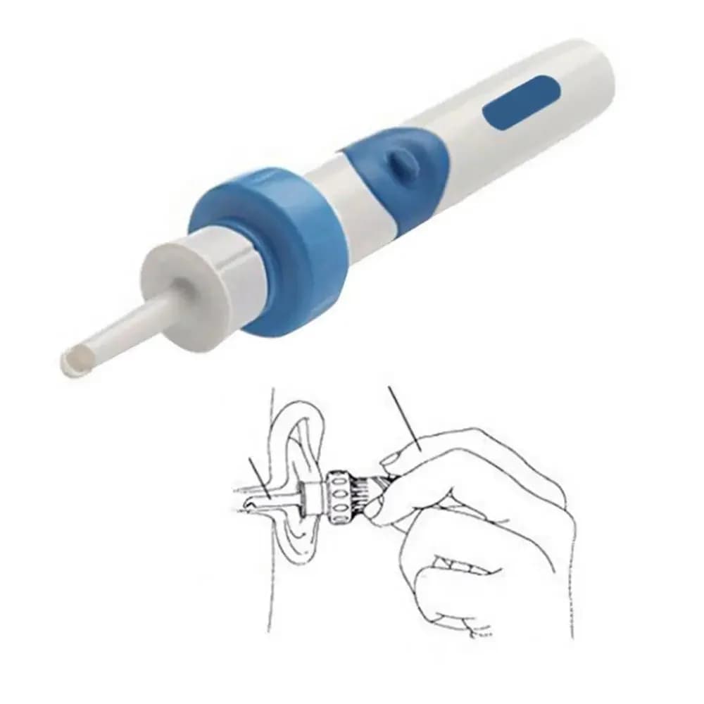 Machine de nettoyage d'oreille électrique portable, aspirateur électronique, élimine le cire d'oreil