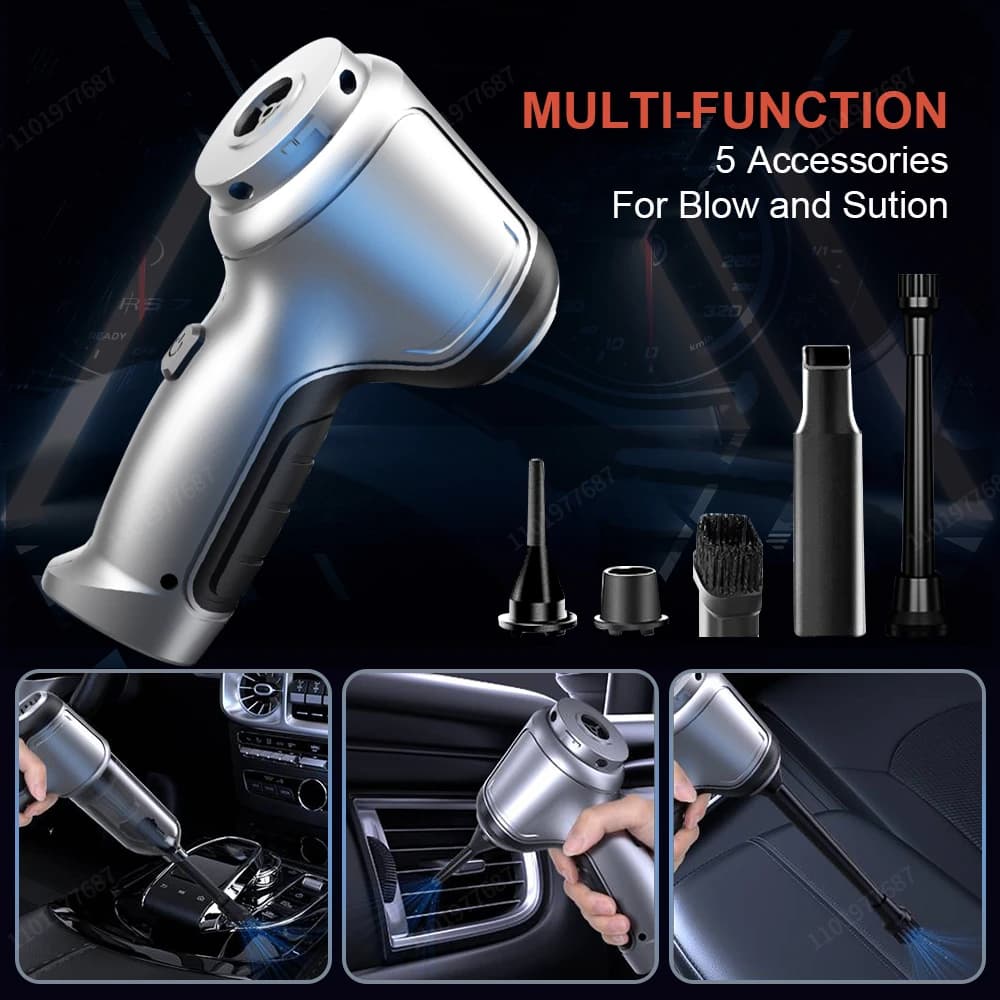 95000Pa aspirateur Portable sans fil voiture aspirateur à main Mini pour voiture maison bureau clavi