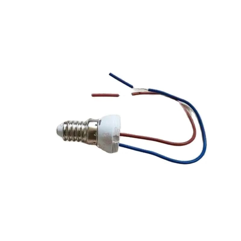 Support de lampe en plastique pour modification d'éclairage en cristal vis de support de lampe, fil,