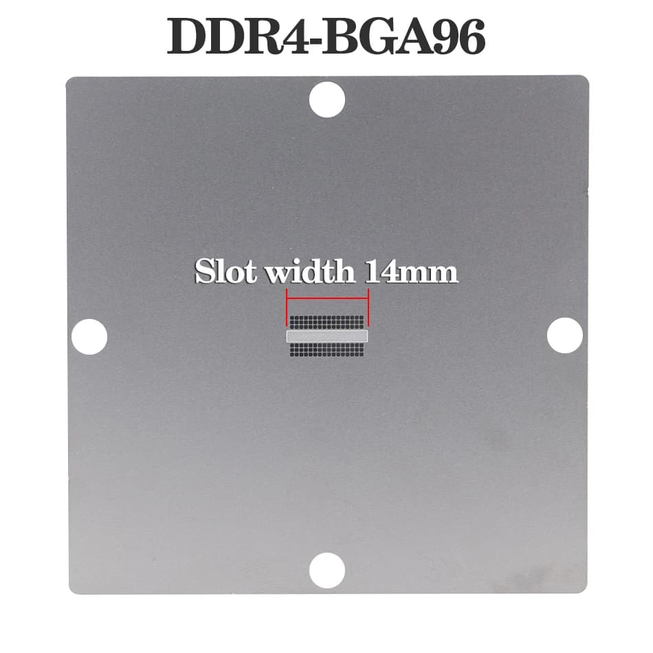 12/14/21 pièces modèle de mémoire BGA 90mm x 90mm DDR2-3 DDR3-2 DDR5 BGA96 BGA78 DDR4 modèle de répa