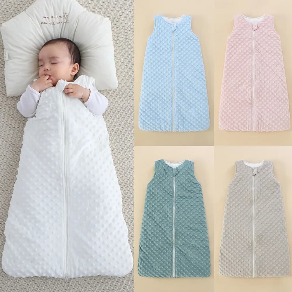 Couverture portable pour bébé, sac de couchage de Transition, sans manches, doux, pour nouveau-né, c