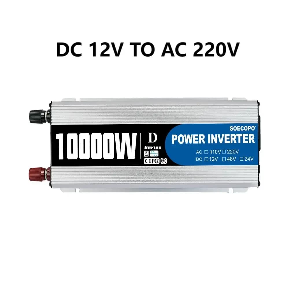Système solaire 10000W, Kit complet 12V à 220V, contrôleur 100a, panneau 200W, générateur d'énergie 