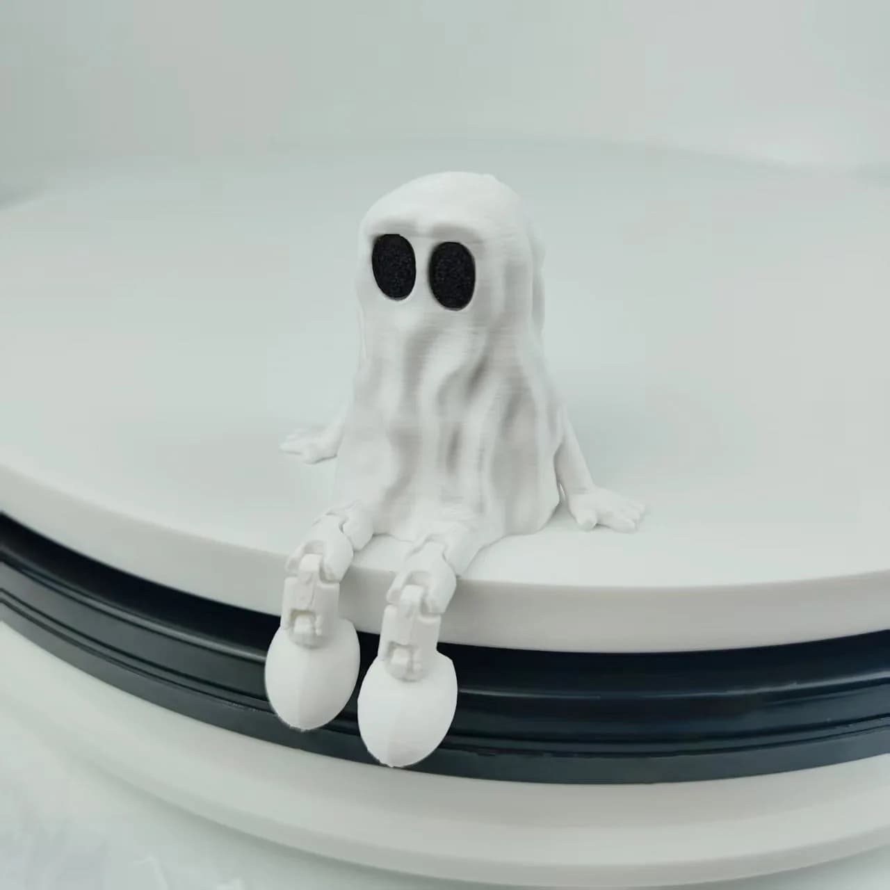 Figurines d'ornement fantôme imprimées en 3D pour Halloween, jouets Fidget, jouets mobiles pour enfa