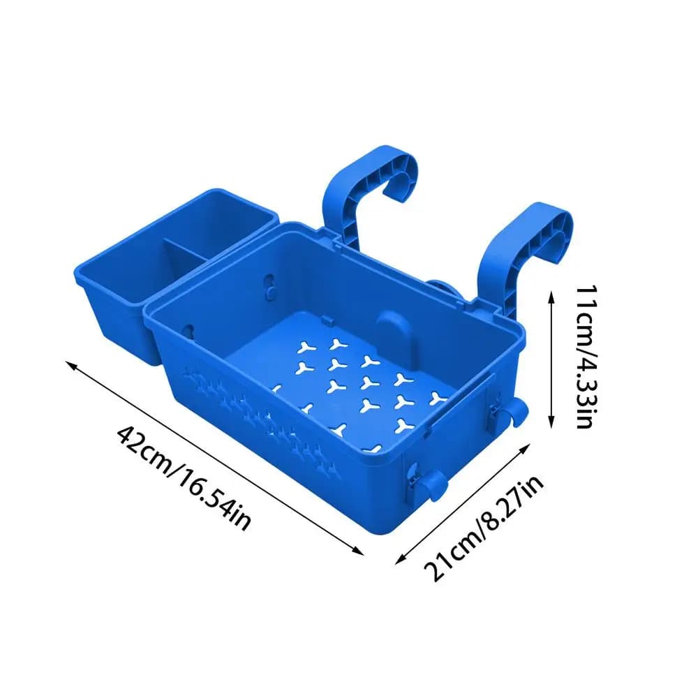 Mir de Rangement pour Piscine Hors Sol, avec Porte-Gobelet, Jouet