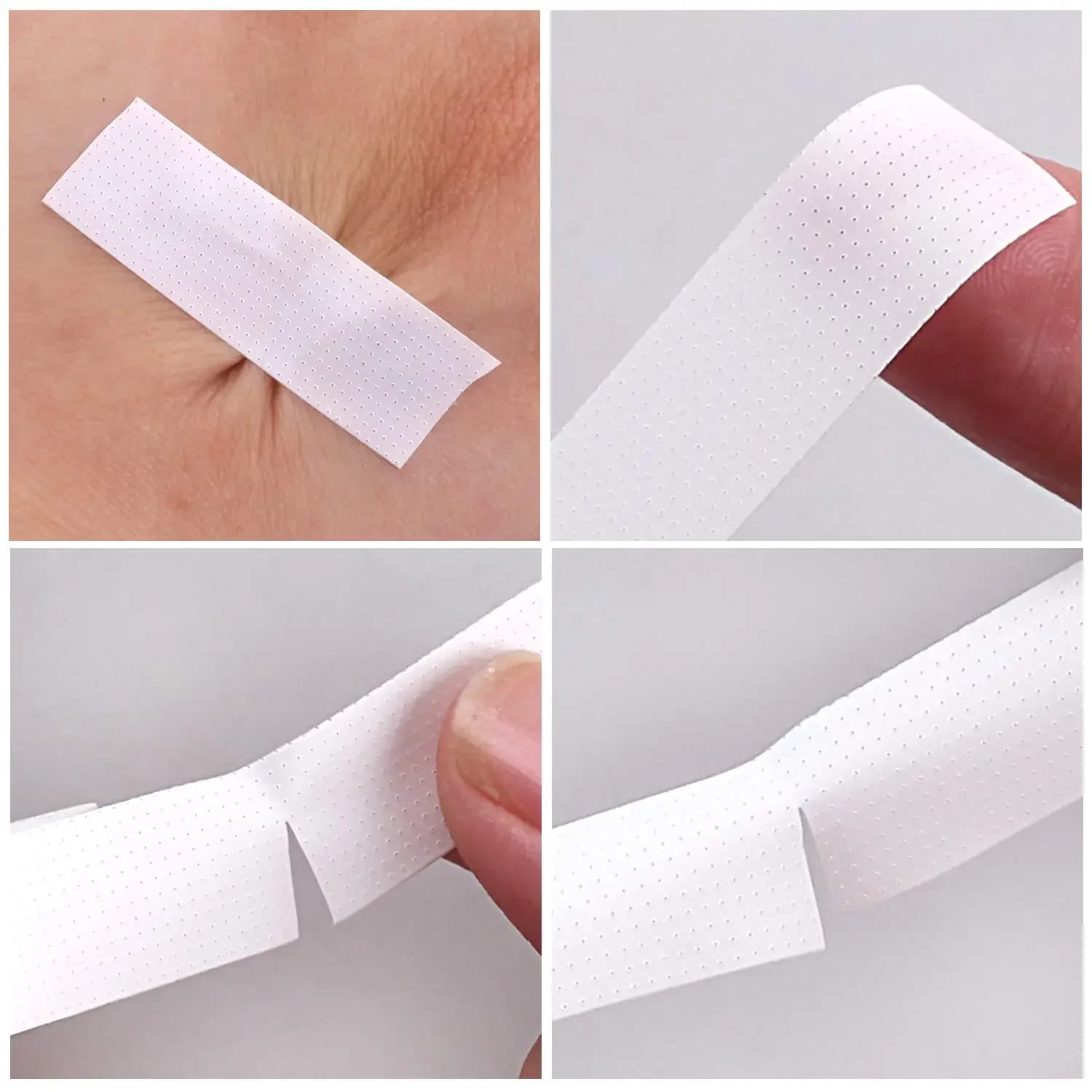 3/6 rouleaux de ruban isolant japonais pour Extension de cils non pelucheux sous les coussinets pour