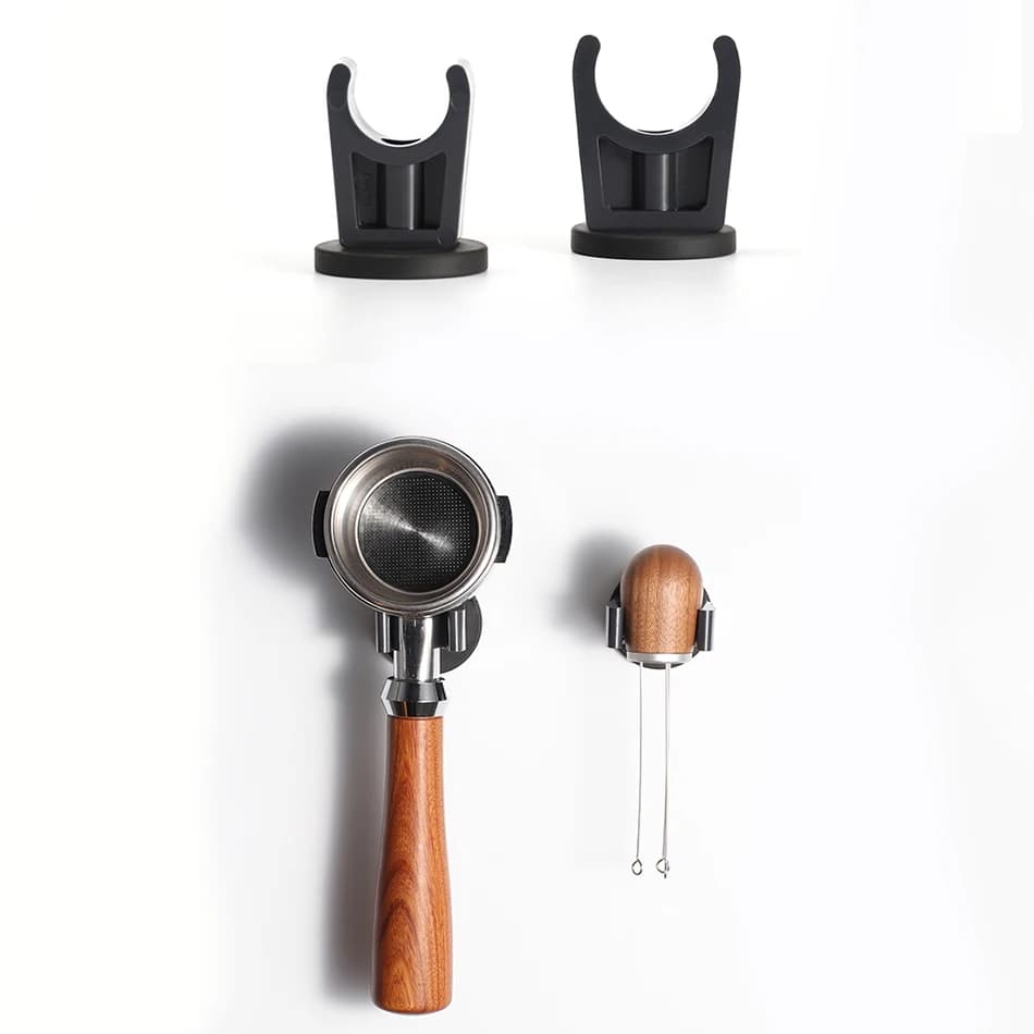 Support mural magnétique pour porte-filtre à café, porte-filtre à expresso, support mural pour tampe