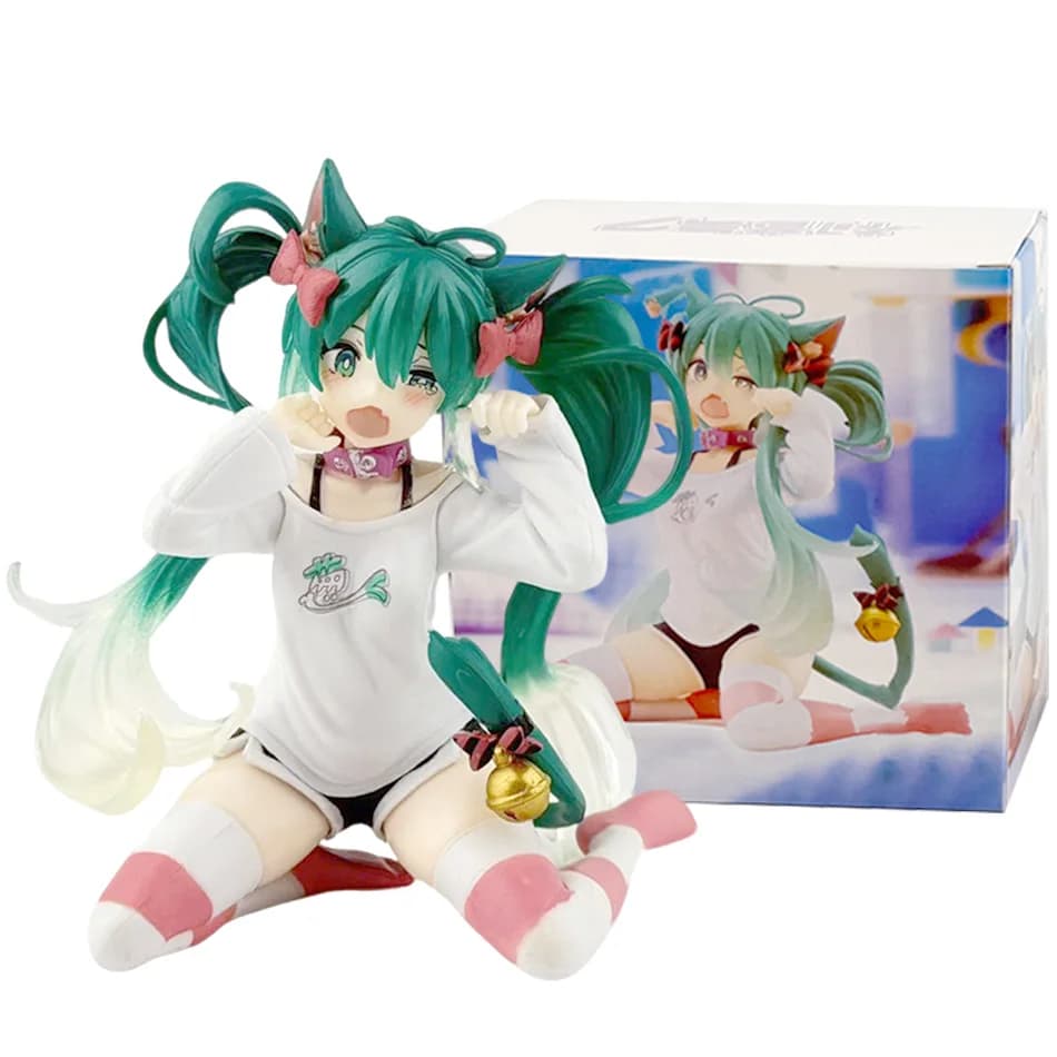 Nouveau en Stock Hatsune Miku dans un monde avec fenêtres fermées à collectionner Anime Action Kwaii
