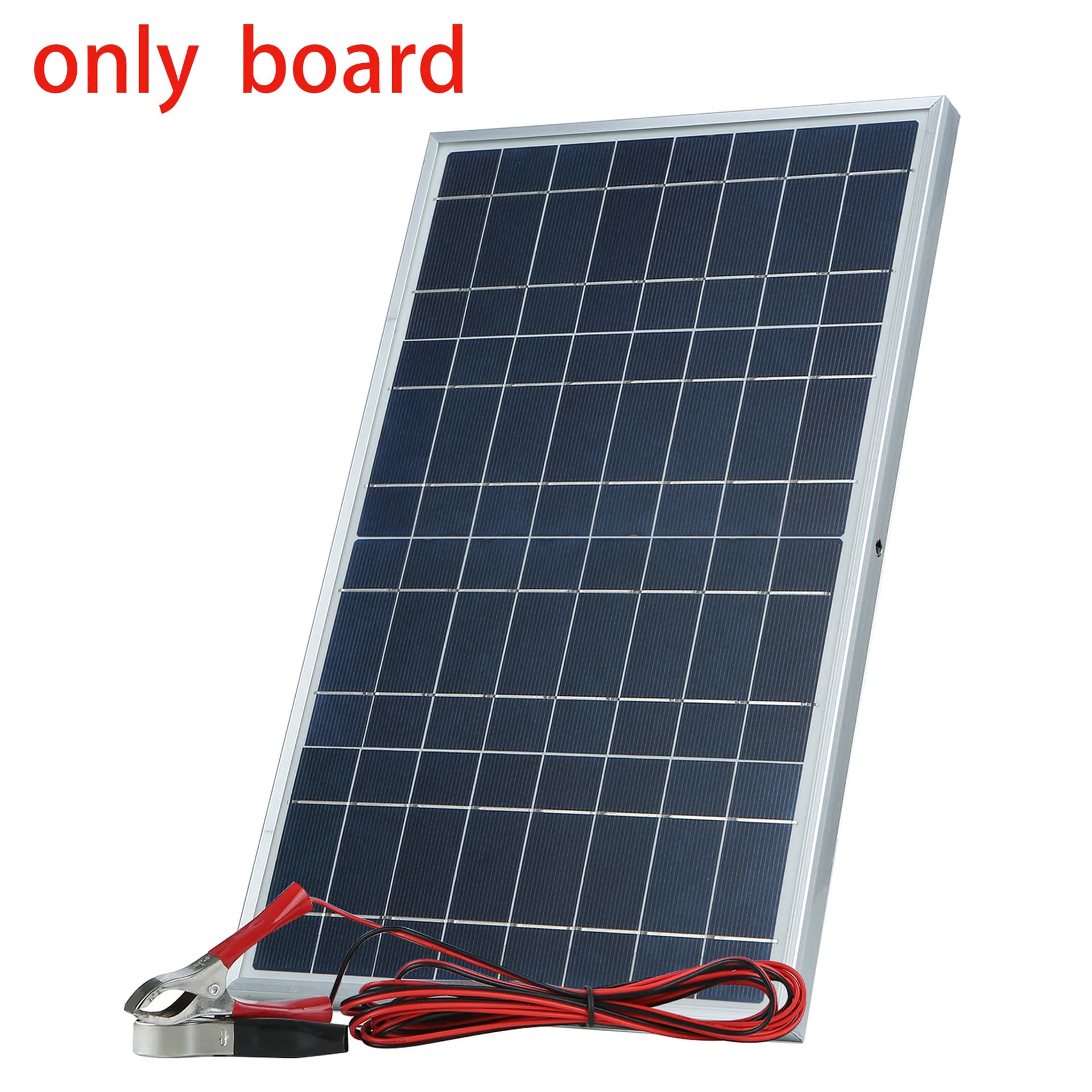 Kit de panneaux solaires 20 W/H, puissance polycristalline complète 12V, générateur solaire Portable