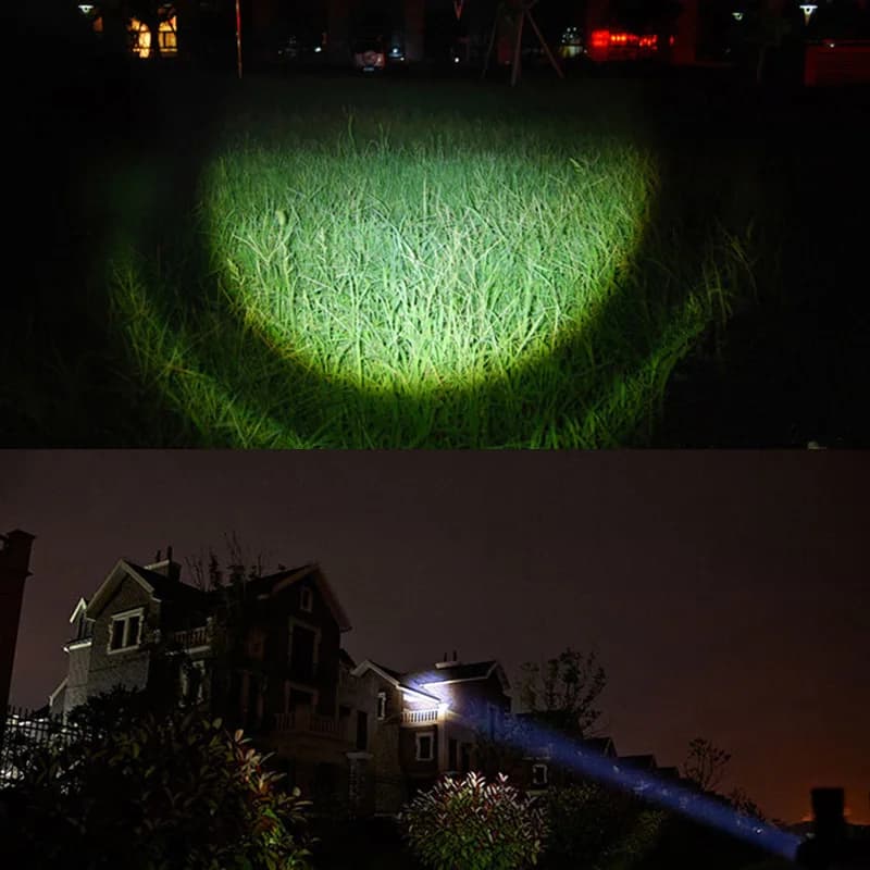 Lampe de poche LED ZK30 Q5 T6, torche zoomable, lanterne de camping, lampe de randonnée, lanterne po