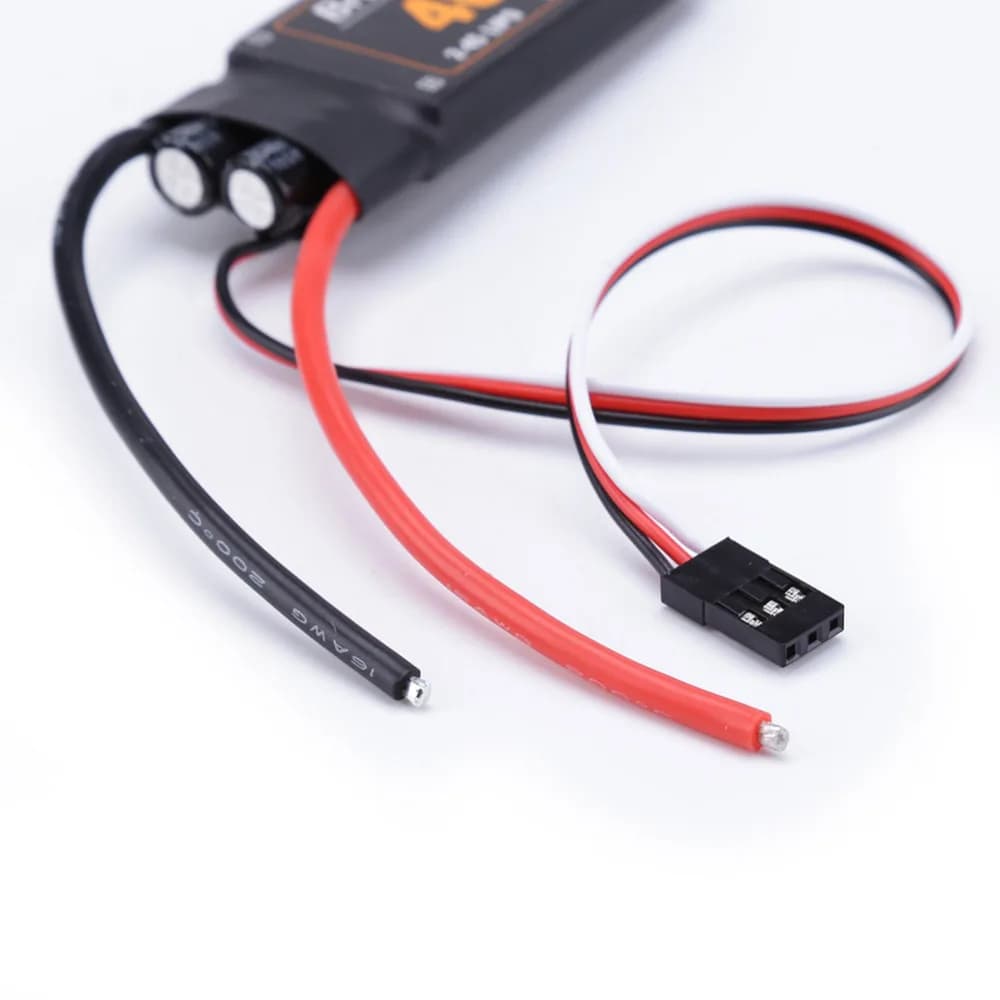 Contrôleur de vitesse ESC sans balais 40A 2-4S avec 5V 3A UBEC pour RC FPV quadrirotor RC avions hél