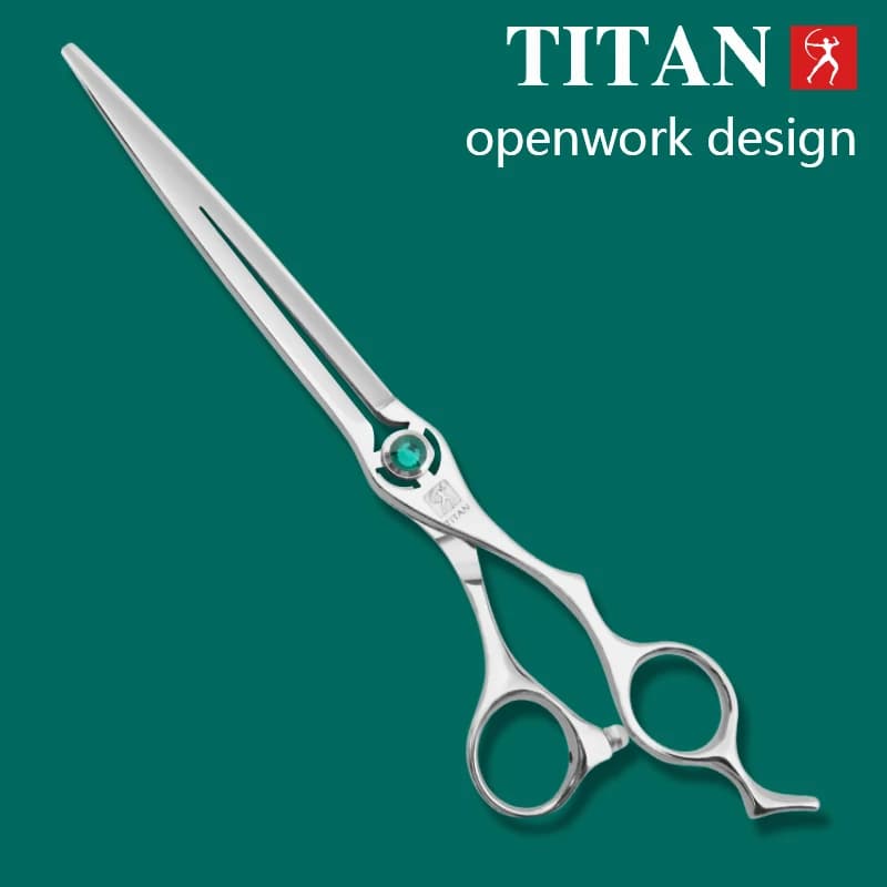 TITAN 7.0 7.5 pouces ciseaux de toilettage professionnels outils pour animaux de compagnie machine d