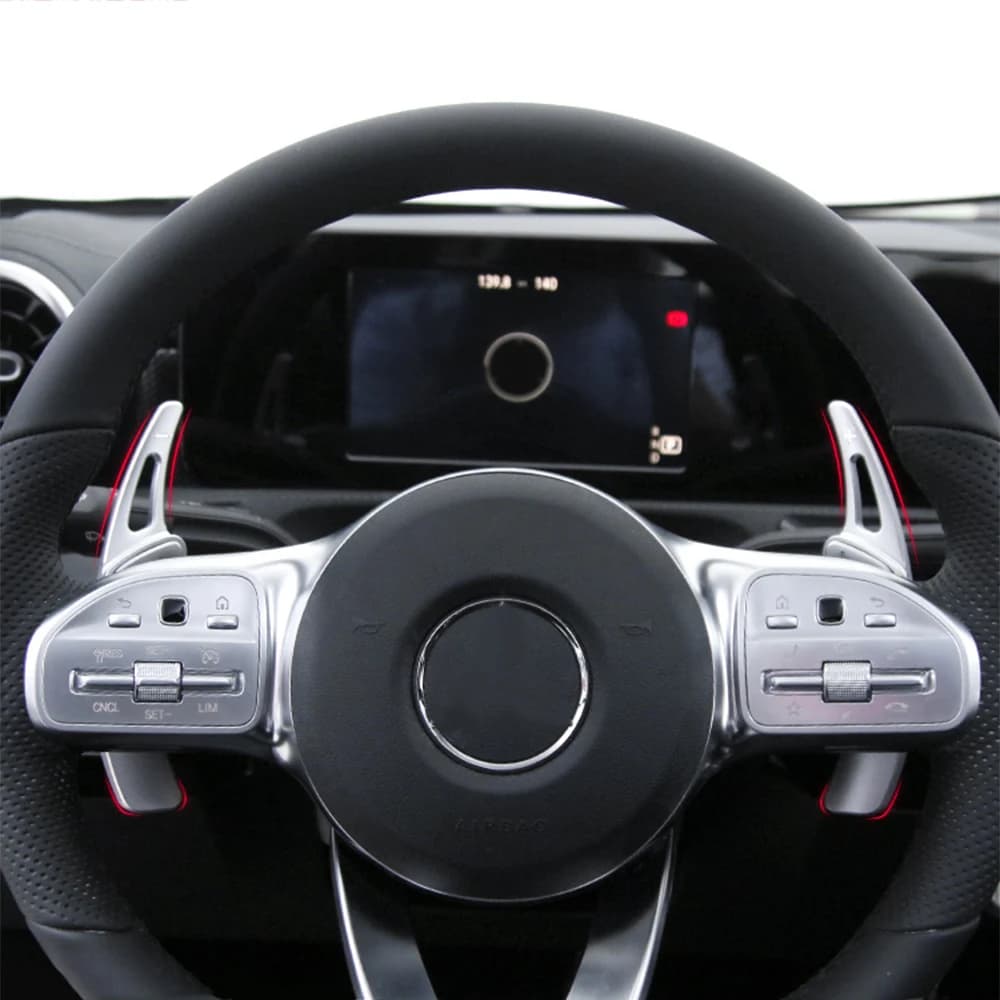 Palette de changement de vitesse au volant pour Mercedes-Benz, autocollant DSG, classe A W177 berlin