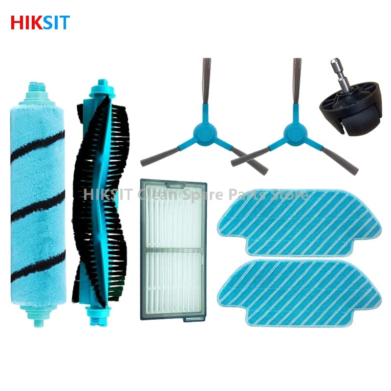 Accessoires en tissu pour aspirateur robot Cecotec Conga 5490 6090 7090, brosse latérale principale,
