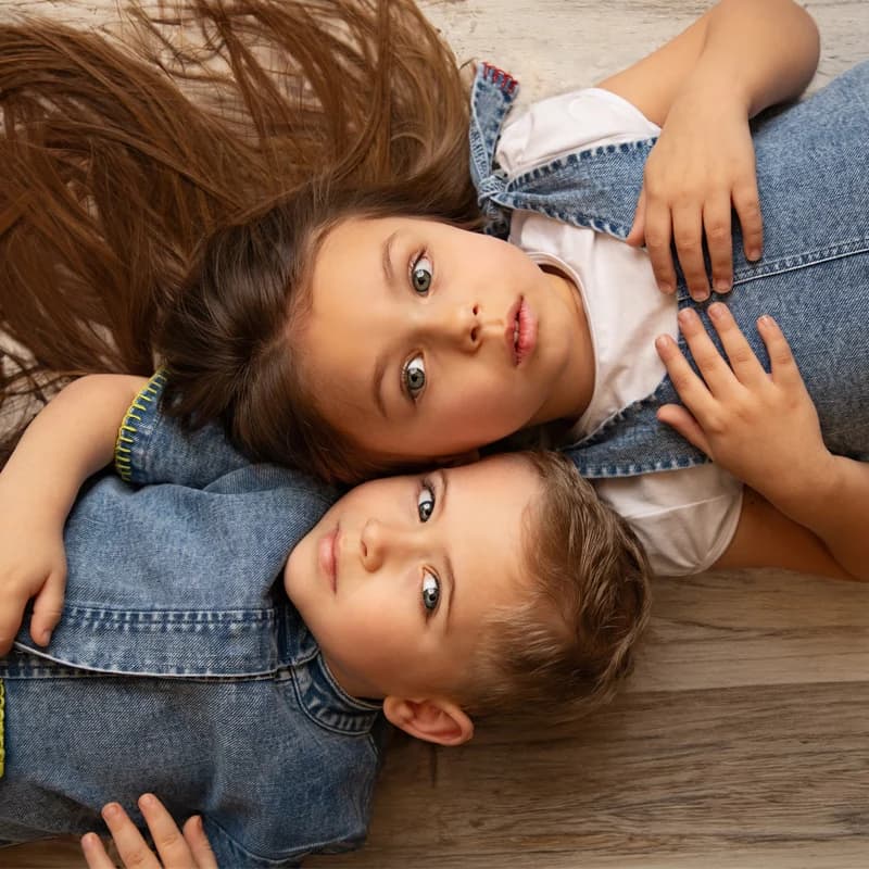 Ensemble de robe en denim pour filles, barboteuses pour bébés garçons, chemise décontractée, jupe po