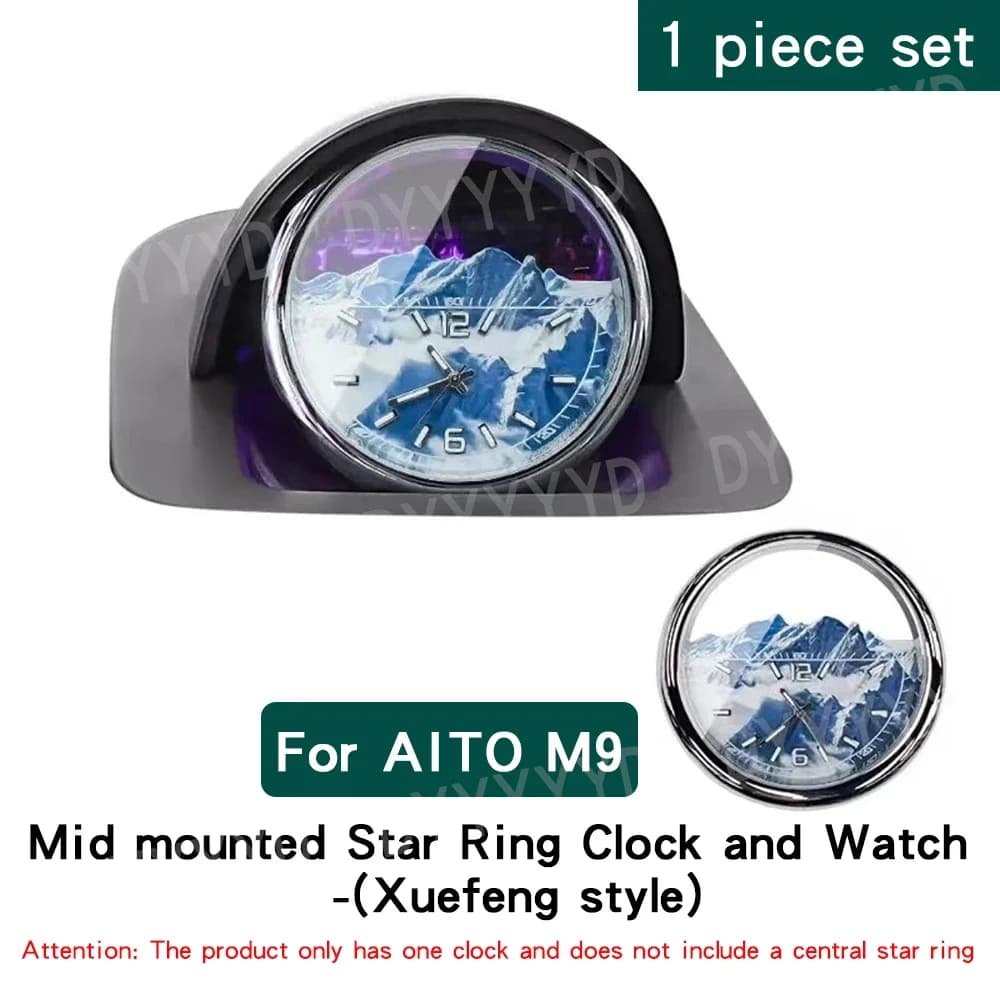 Horloge de voiture Wenjie AITO M9, montre intelligente modifiée, édition mondiale, édition spéciale 