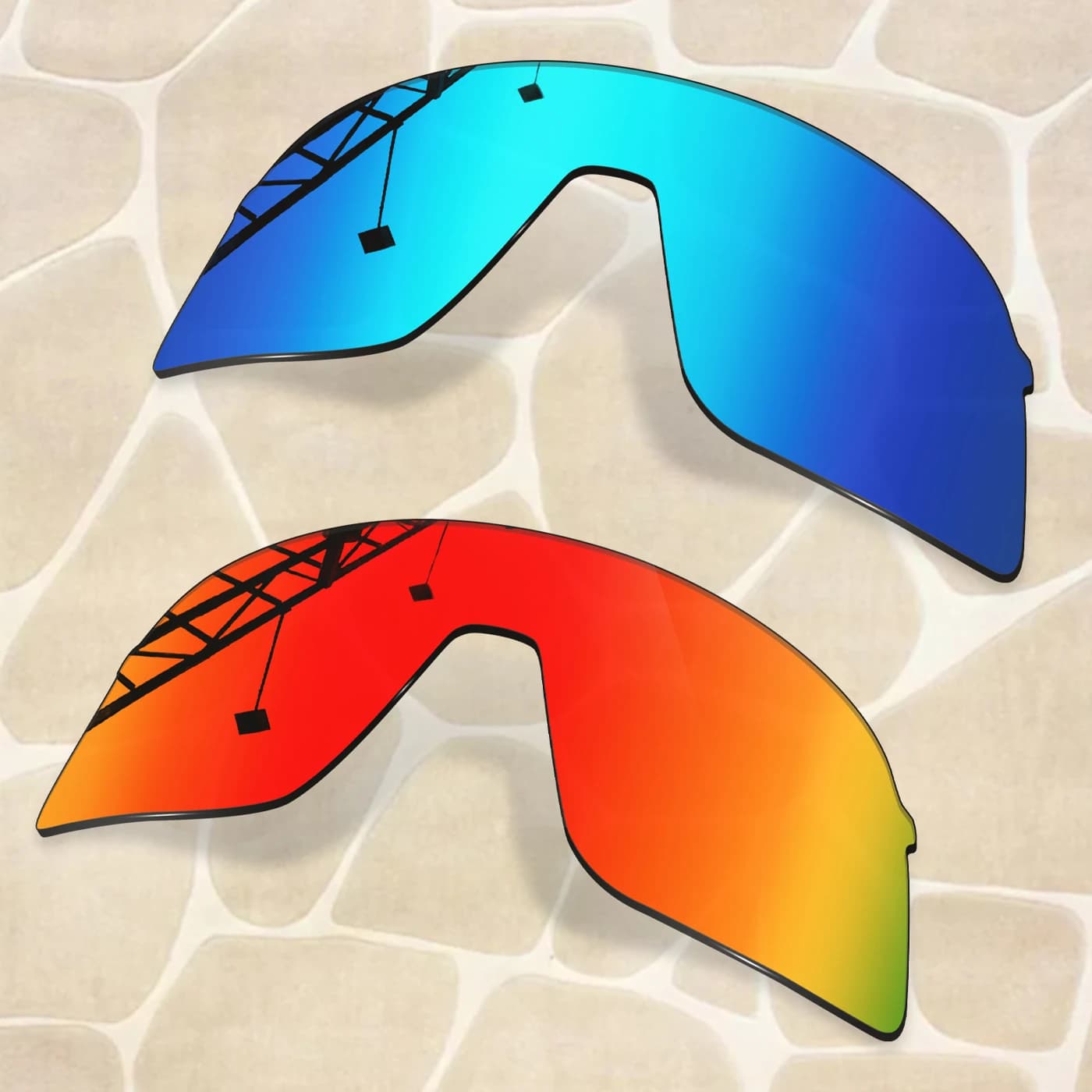 Lentilles de remplacement polarisées de 1,5 mm pour Oakley Sutro Lite OO9463, anti-rayures et résist