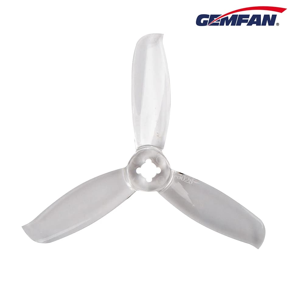 2 paires GEMFAN Windancer 3028 3 pouces 3 pales CW CCW PC hélice FPV hélice Mini accessoires pour Dr