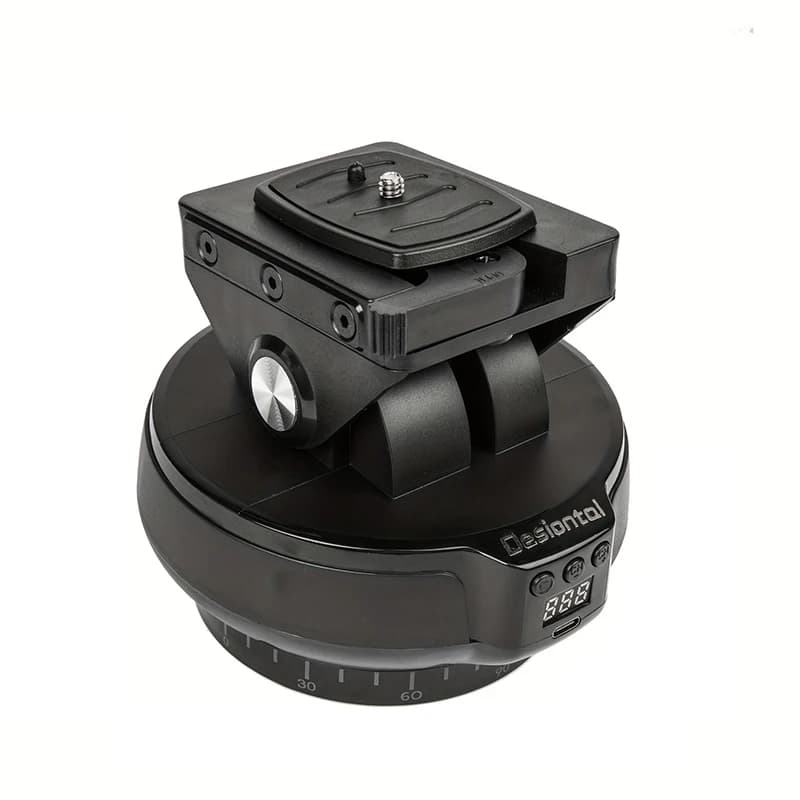 Desiontal YT1200 combinaison de tête panoramique électrique caméra/téléphone capable de rotation pan