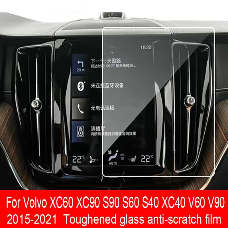 Écran de Navigation GPS pour voiture Volvo XC60 XC90 XC40 S90 S60 S40 V60 V90 2015 – 2021, film de p