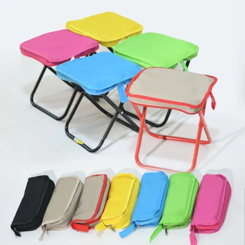 Trousse à crayons pliable, petit Mazar, tabouret de poche créatif, sac paresseux, nouvelle sortie, M