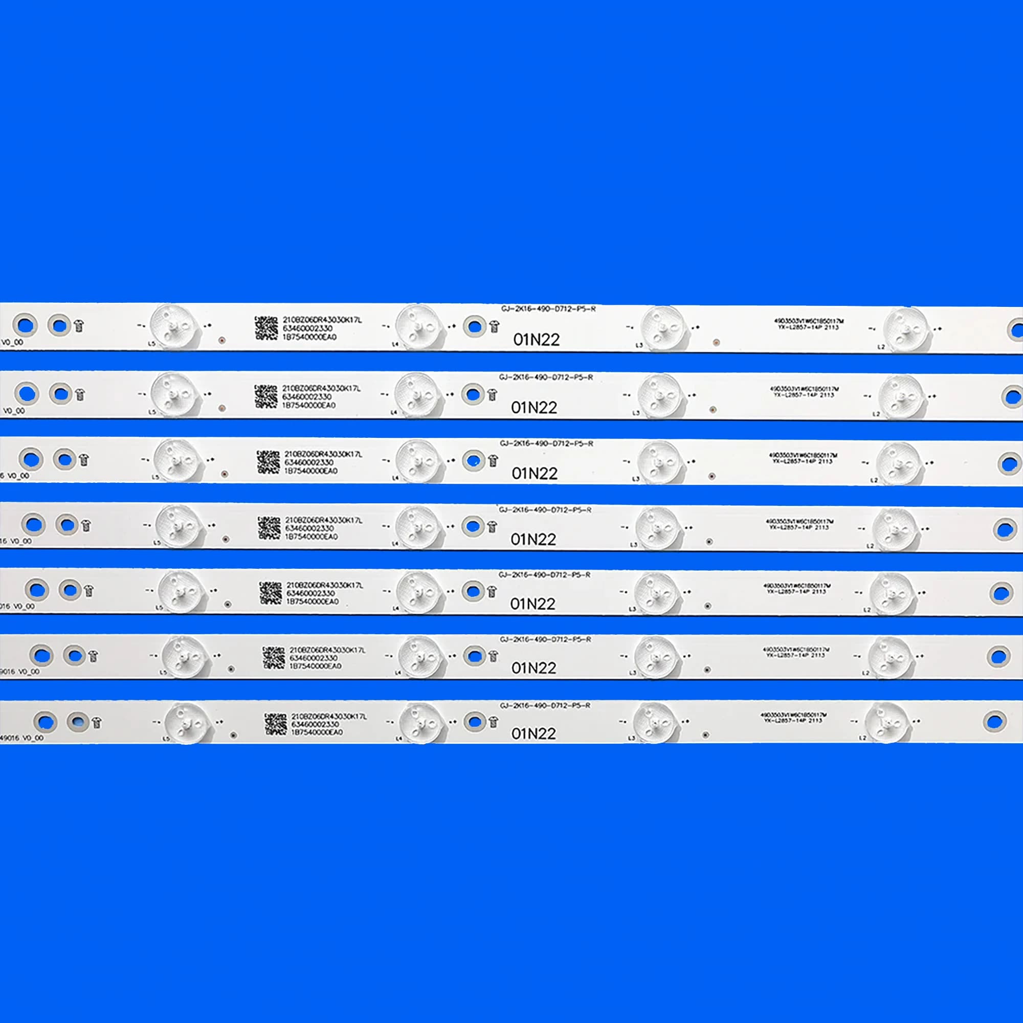Bande de rétro-éclairage LED pour 49PUS6551 49PUS6581 49PUS6401 49PUS6501 49PUH6101/88 49PUS6561 49P
