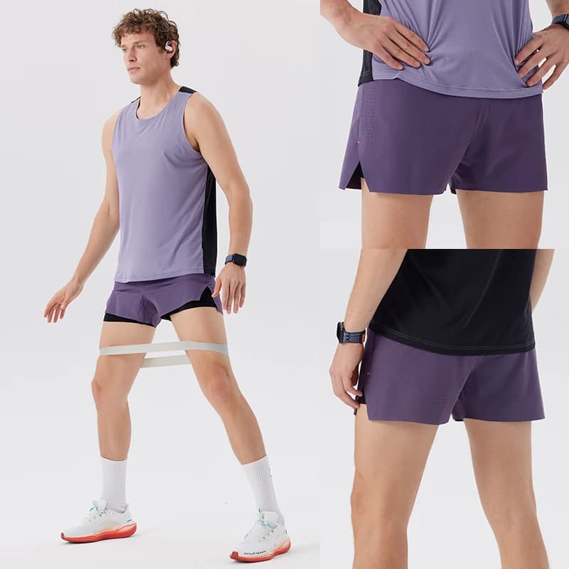 Short de course pour hommes, vêtements de sport, Fitness, entraînement, Jogging, confortables, respi