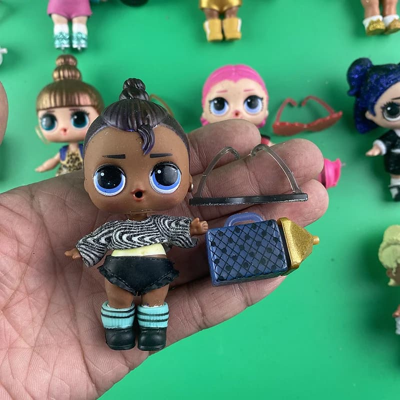 Ensemble de jouets de poupée Lols pour filles, poupée à collectionner bricolage, vêtements de poupée