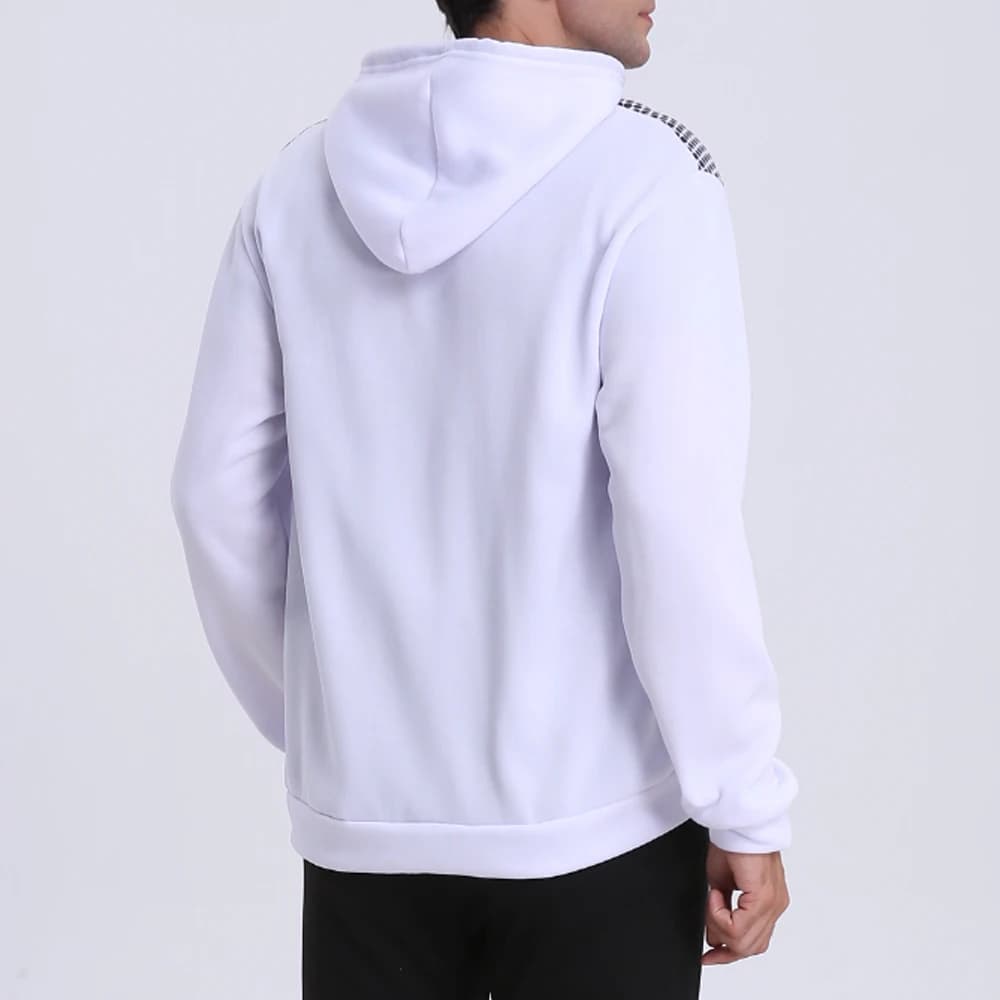 Sweat à capuche zippé pour hommes poche à pois imprimé sweat à capuche Sport extérieur décontracté c