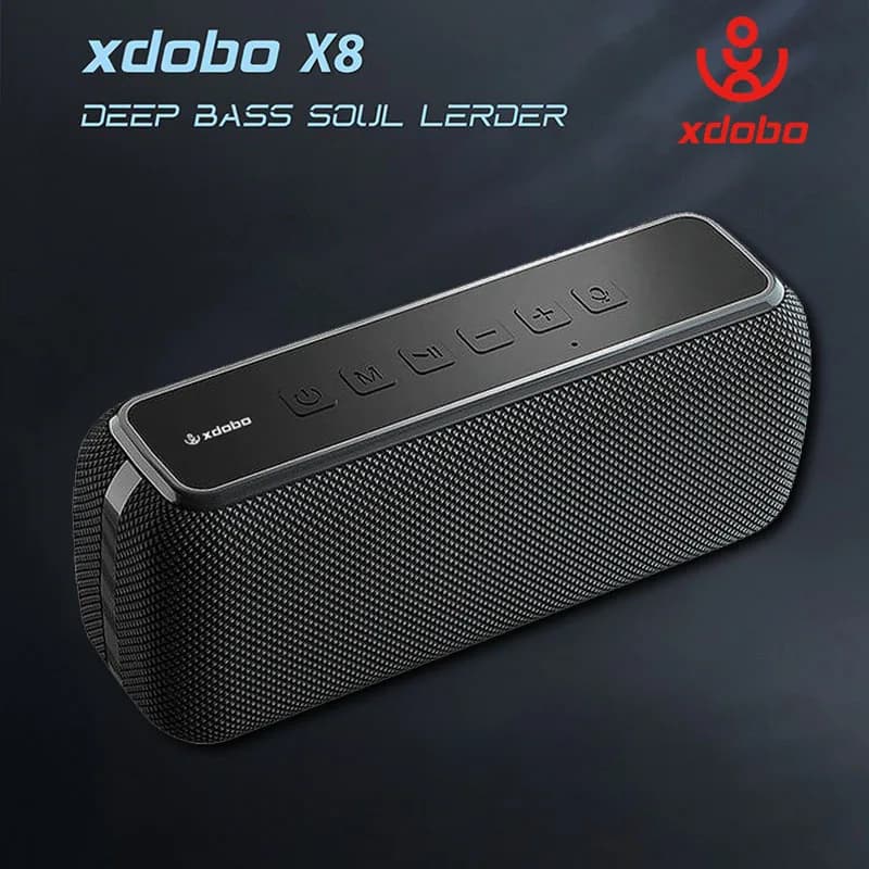 XDOBO X8 60W haut-parleurs extérieurs portables Bluetooth sans fil basse caisson de basses étanche 6