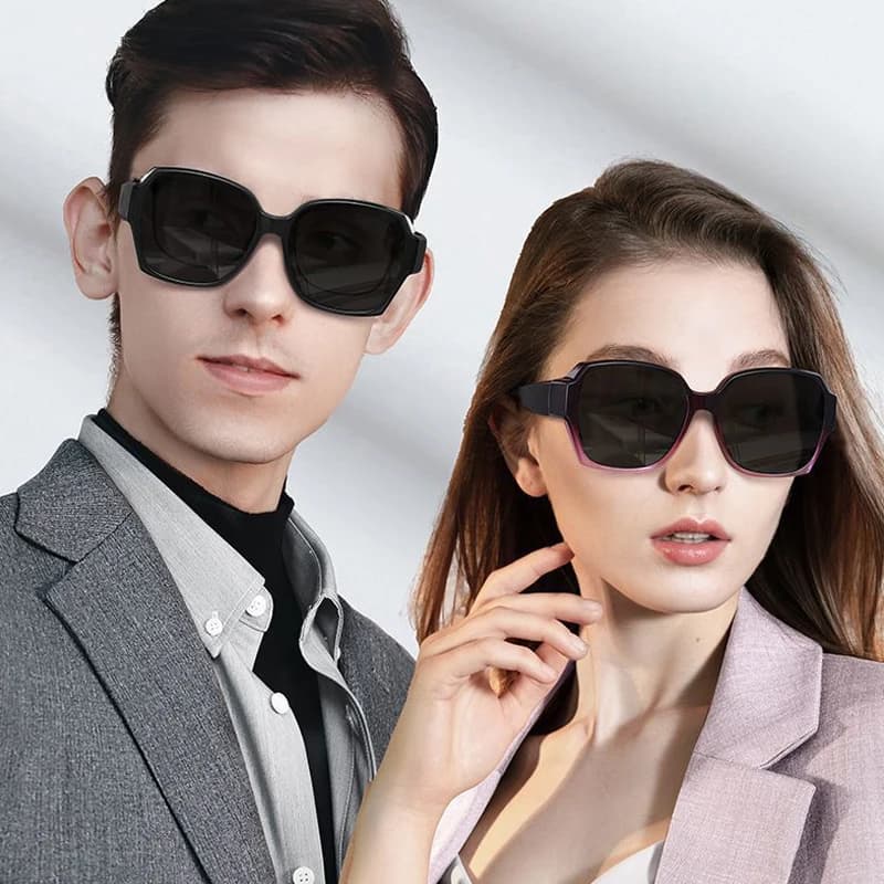 Lunettes de soleil polarisées pour femmes et hommes, 1 pièce, utilisées à l'extérieur des lunettes d