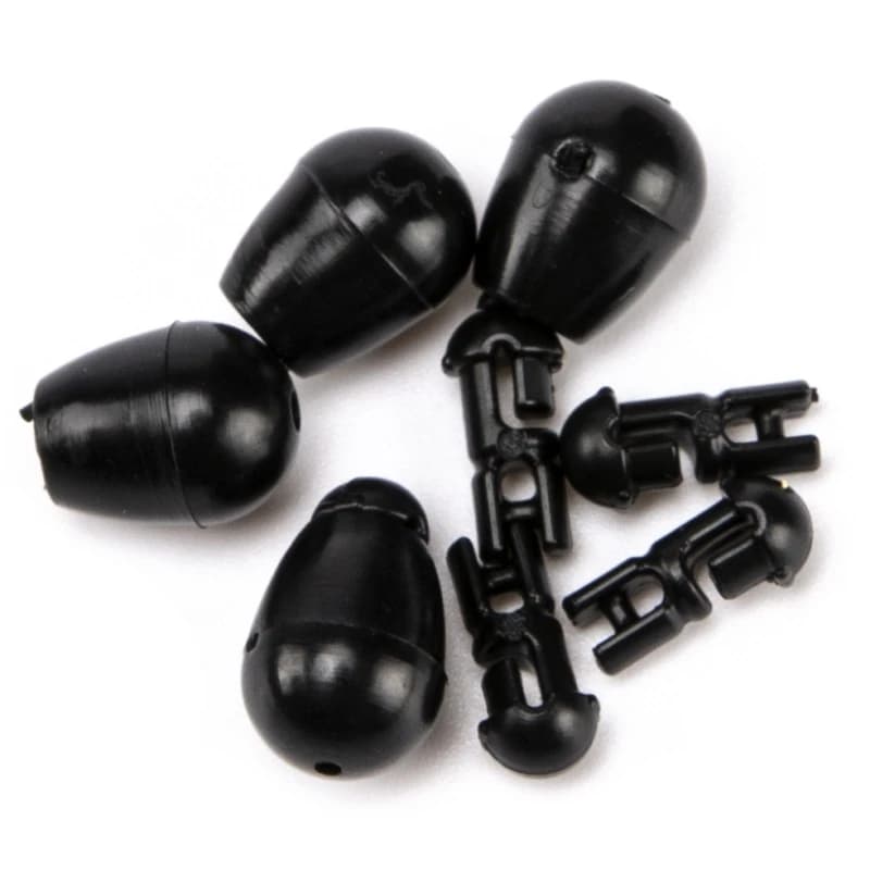50 pièces de perles à changement rapide, Terminal de carpe, méthode de matériel, mangeoire, outils d