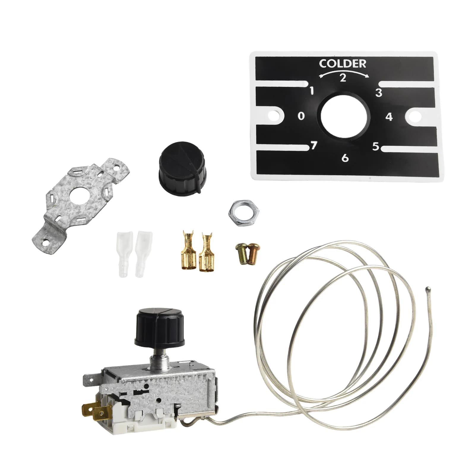 Contrôleur de température mécanique pour réfrigérateur K50-P1125, thermostat avec régulation de temp