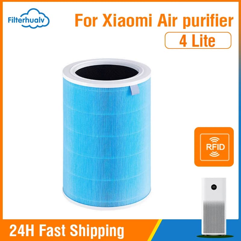 Filtre à Air pour purificateur d'air Xiaomi 4 Lite pour Mijia filtre purificateur d'air PM 2.5 avec 