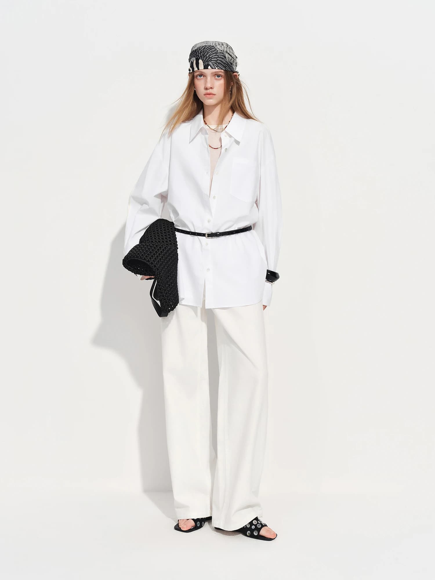 FSLE trajet polyvalent à la mode minceur droit étroit jambe large jean pour les femmes printemps 202