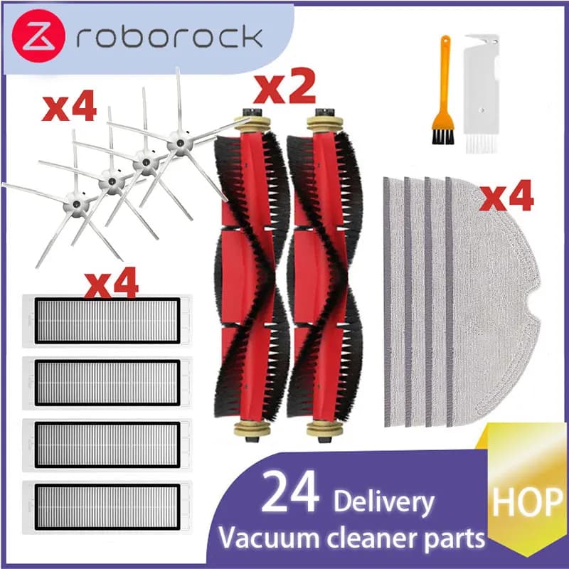 Pièces de rechange pour aspirateur Robot Xiaomi Roborock S5 Max S50 S55 S5 S6 S6 MaxV S6 Pure E4 E5,
