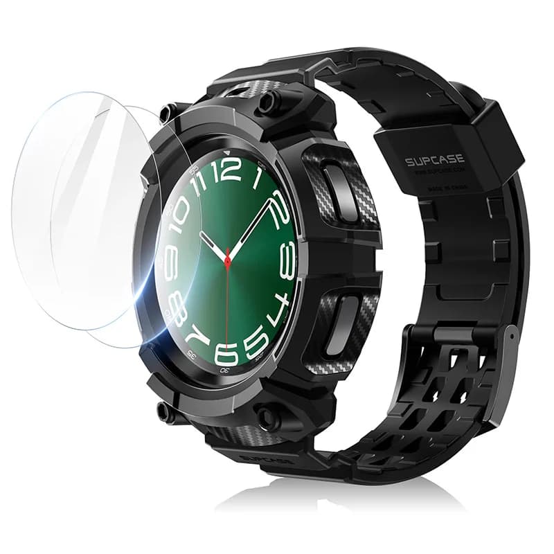 Étui de protection robuste SUPCASE UB Pro pour Samsung Galaxy Watch 6 Classic 47mm 2023, avec bracel