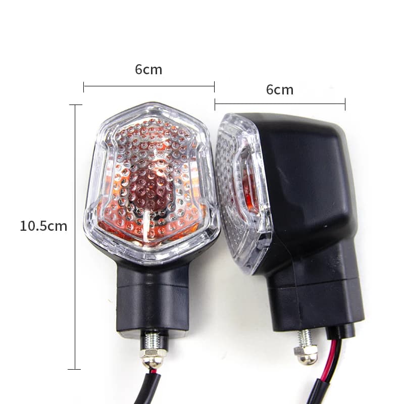 Feu indicateur directionnel de moto, clignotant universel pour Honda Msx 125 2015 Zoomer-x Little Mo