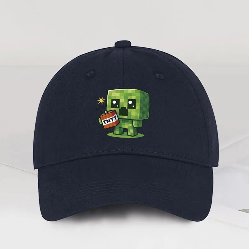 Casquette de baseball à motif Creeper |   Casquette Hip-Hop unisexe, légère et ajustée, idéale pour 