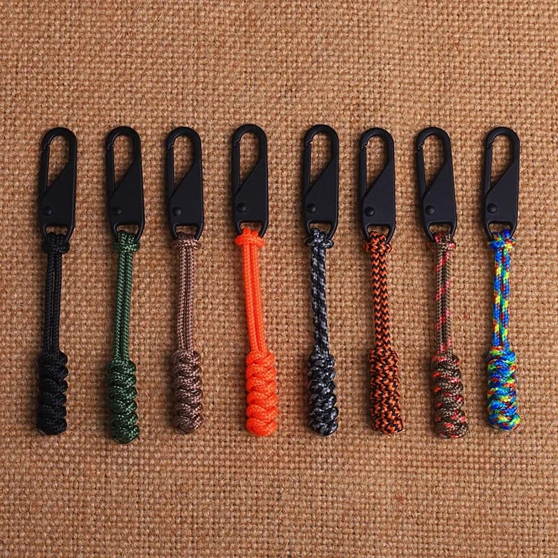 Extracteur de fermeture éclair de haute qualité, 5 pièces, cordon Durable et résistant à l'usure, fe