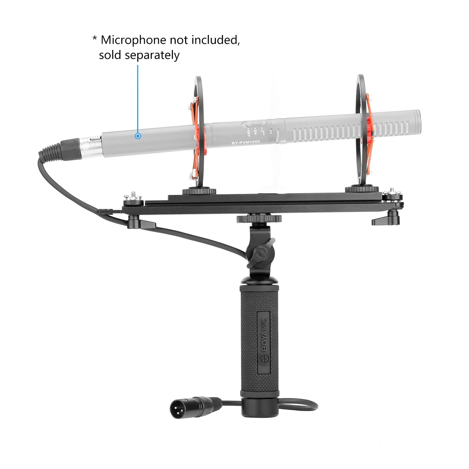 BOYA BY-WS1000 Microphones système de Suspension de pare-brise pour micro de fusil pour Canon Nikon 
