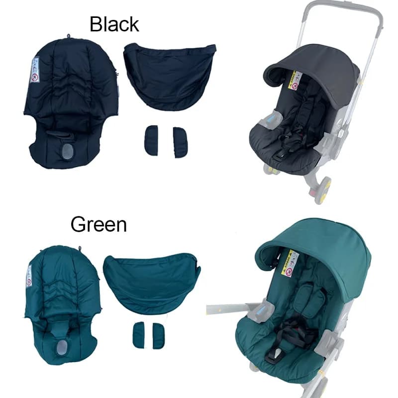 KID COLU ®   Accessoires de poussette, Kits de changement de coussin de siège, pare-soleil pour sièg