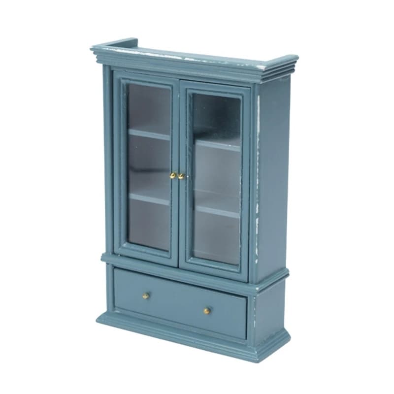Armoire l'inventaire en bois pour maison de beurre pour enfants, bibliothèque de salon, maison de co