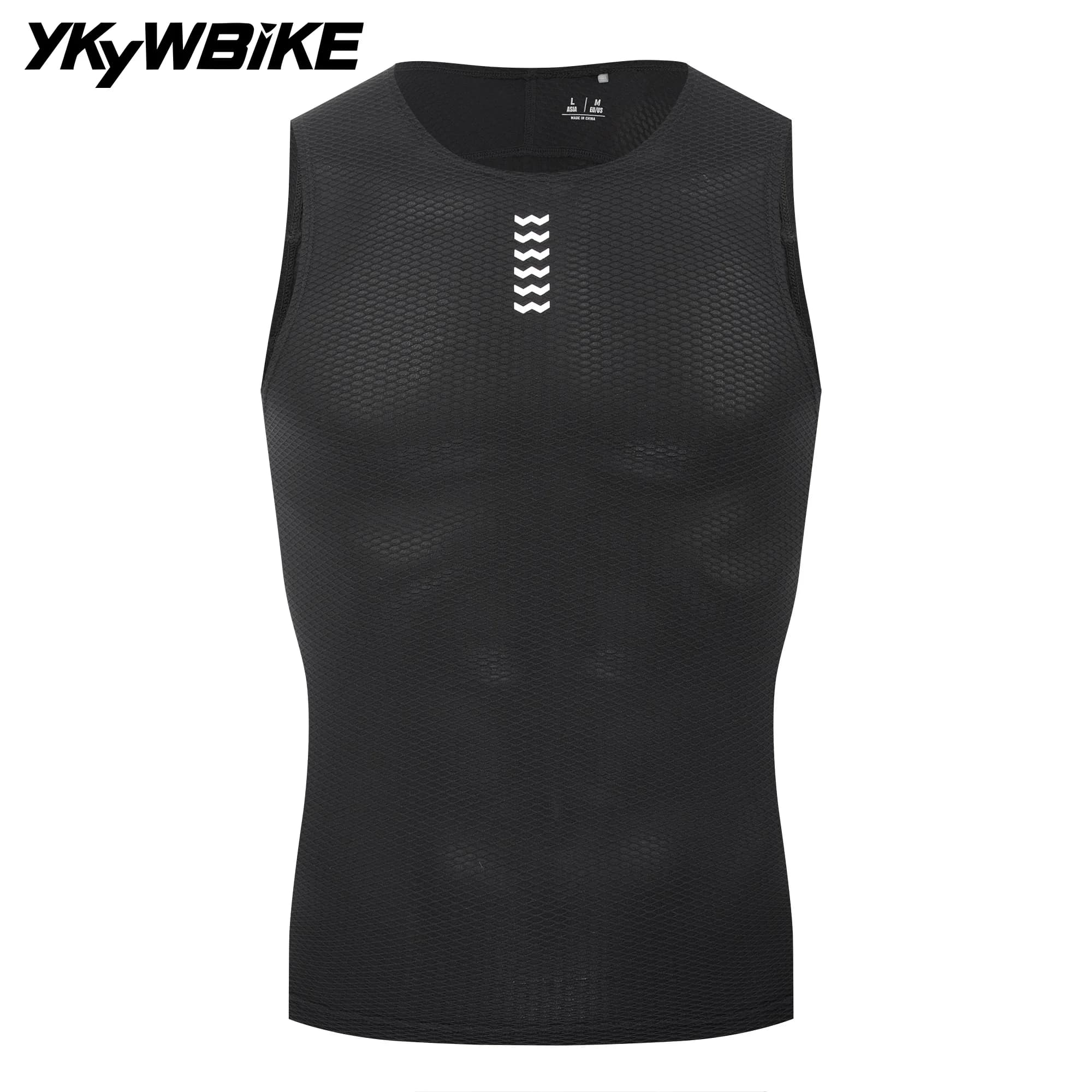 YKYWBIKE – maillot de corps sans manches pour hommes, couche de Base, séchage rapide, gilets de vélo