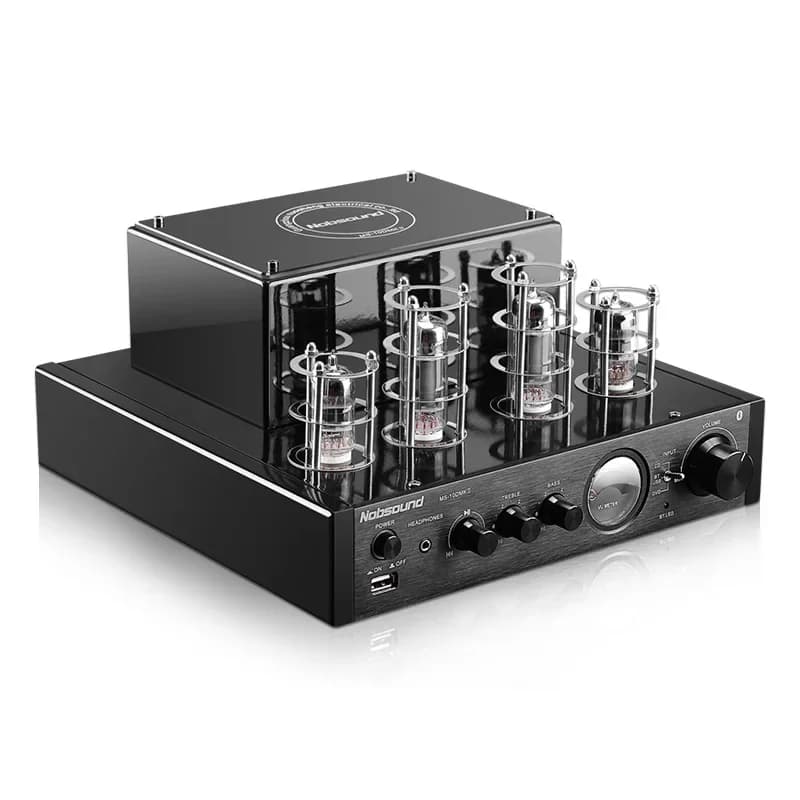 Amplificateur de puissance à tube HIFI, sans fil, Bluetooth 2.1 canaux, Audiophile, 6erian * 2 6N1*2